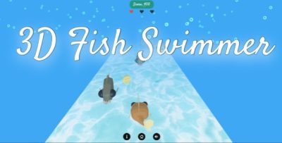 3D Fish Swimmer - Cross Platform Runner Game