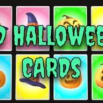 3D Halloween Cards - Cross Platform Memory Game