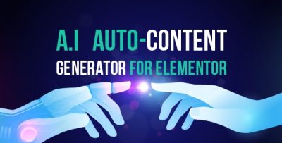 A.I Autocontent for Elementor v1.1