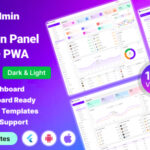 Acnoo Admin - Flutter Admin Panel Dashboard with PWA