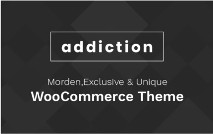 Addiction - Multipurpose Store WooCommerce Theme