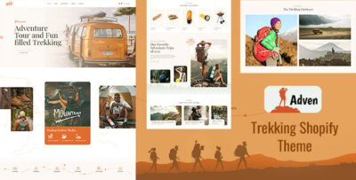 Adven - Hiking, Camping & Trekking Shopify Theme