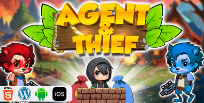 Agent & Thief - HTML5 Construct3 Game