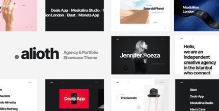 Alioth - Agency & Portfolio Showcase Theme