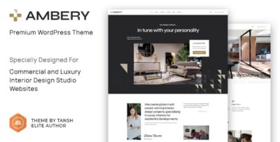 Ambery - Interior Design WordPress Theme