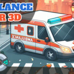 Ambulance Driver 3D - HTML5 Game - C3P