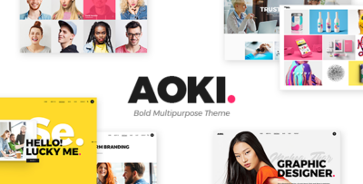 Aoki - Creative Design Agency Theme