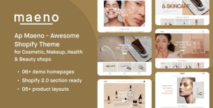 Ap Maeno - Cosmetic & Beauty Shopify Theme