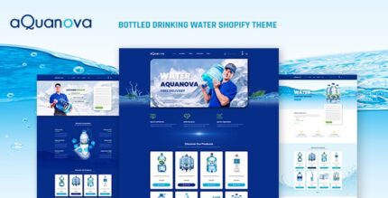 Aquanova Bottled Drinking Water Shopify Theme