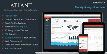 Atlant - Bootstrap Admin Template