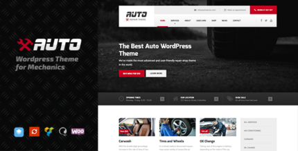 Auto - WordPress theme for Mechanic, Car Dealers and Repair Shops v2.0.0