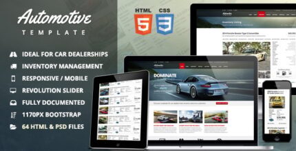 Automotive Car Dealership & Business HTML Template