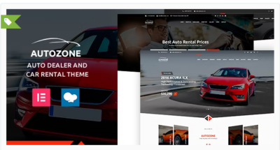 Autozone - Auto Dealer & Car Rental Theme