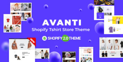 Avanti - Shopify Tshirt Store Theme