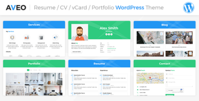 Aveo CVResume Theme