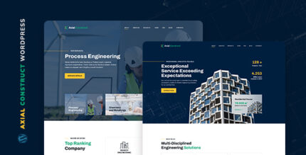 Axial – Construction Company WordPress Theme