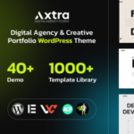 Axtra Digital Agency Creative Portfolio Theme