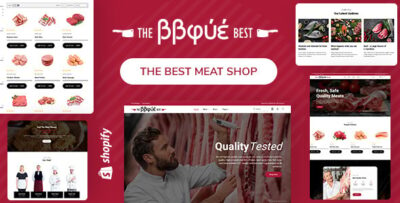 BBque Butcher, Meat Shop Shopify Theme