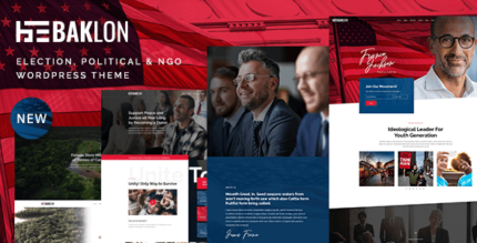 Baklon - Election & Political WordPress Theme