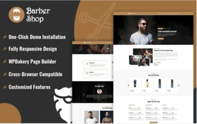 Barber Shop WordPress Theme