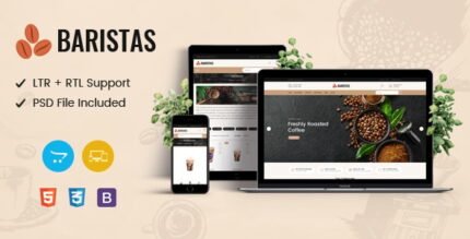 Baristas - Coffee Responsive OpenCart Theme