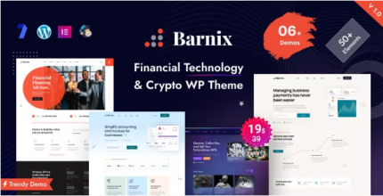 Barnix - Finance & Business WordPress Theme