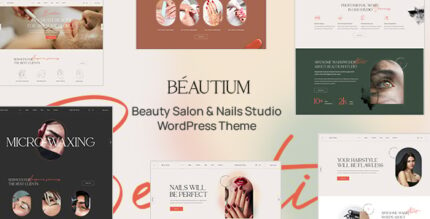 Beautium Beauty Salon & Nails WordPress Theme