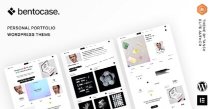 Bentocase - Personal Portfolio WordPress Theme