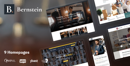 Bernstein - Lawyer & Attorney WordPress Theme