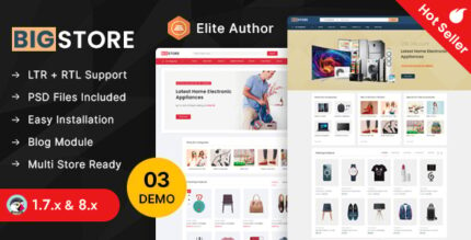 BigStore - Online Mega Store Prestashop 1.7 & 8.x Responsive Theme