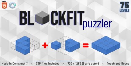 BlockFit Puzzler - HTML5 Casual game