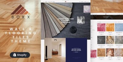 Bokx - Tiling and Flooring Shopify Theme