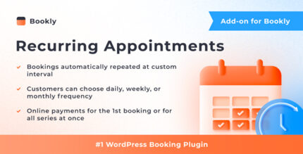 Bookly Recurring Appointments (Add-on) v6.3