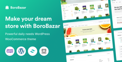 BoroBazar - Grocery Store WooCommerce WordPress theme