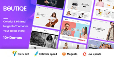 Boutique Magento 2 Theme RTL Supported