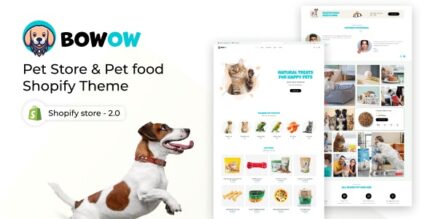 Bowow - Pet Store & Pet Care Shopify Theme