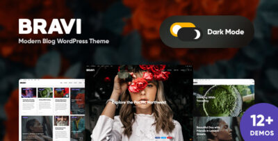 Bravi - Personal Blog WordPress Theme