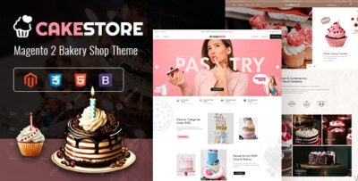 Cakestore - Responsive Magento 2 Bakery Theme