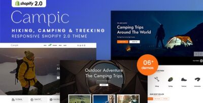 Campic - Hiking, Camping & Trekking Shopify 2.0 Theme