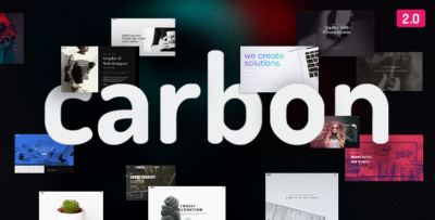 Carbon - Clean Minimal Multipurpose Theme v3.2