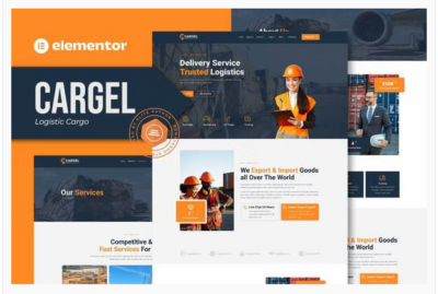 Cargel - Logistic Cargo Elementor Template Kit