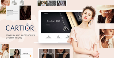 Cartior - Jewelry And Accessories Responsive Shopify Theme