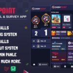 CashPoint Offers & Survay App with Admin Panel v1.8