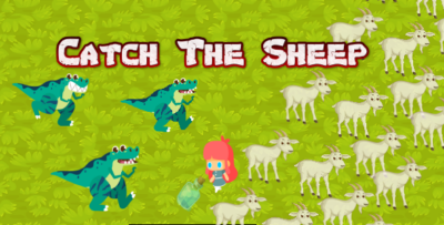 Catch The Sheep Endless Infinite HTML 5 Contruct game