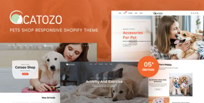 Catozo - Pets Shop Responsive Shopify Theme