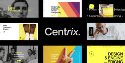 Centrix - Agency & Portfolio WordPress Theme