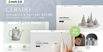 Cerado - Ceramics & Pottery Decor Responsive Shopify 2.0 Theme