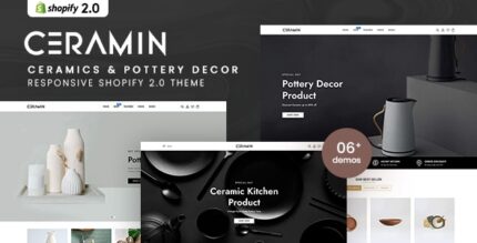 Ceramin - Ceramics & Pottery Decor Shopify 2.0 Theme