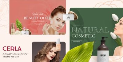 Cerla - Cosmetics Shopify Theme OS 2.0