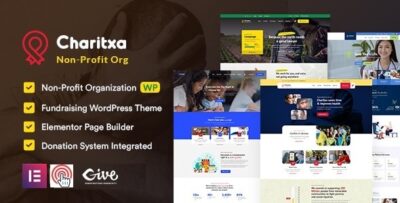 Charitxa Multipurpose Nonprofit WordPress Theme